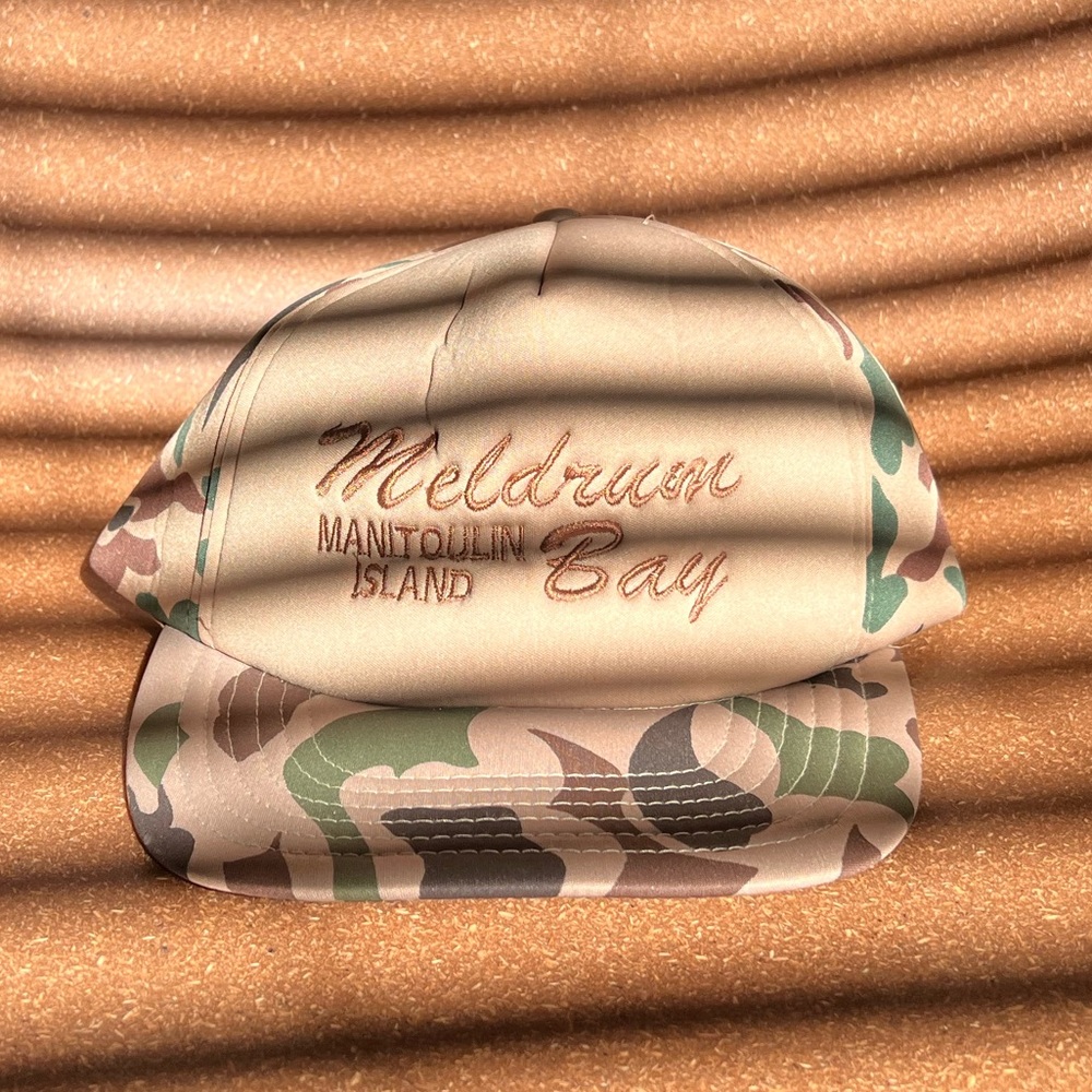 Vintage Camo Americana Hat